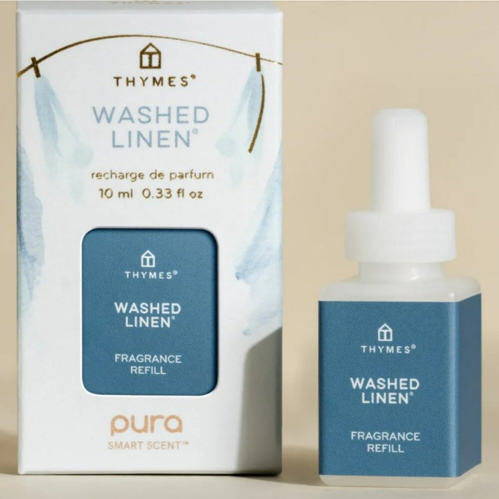 Pura Home Fragrance Diffuser Oil - Thymes Washed Linen